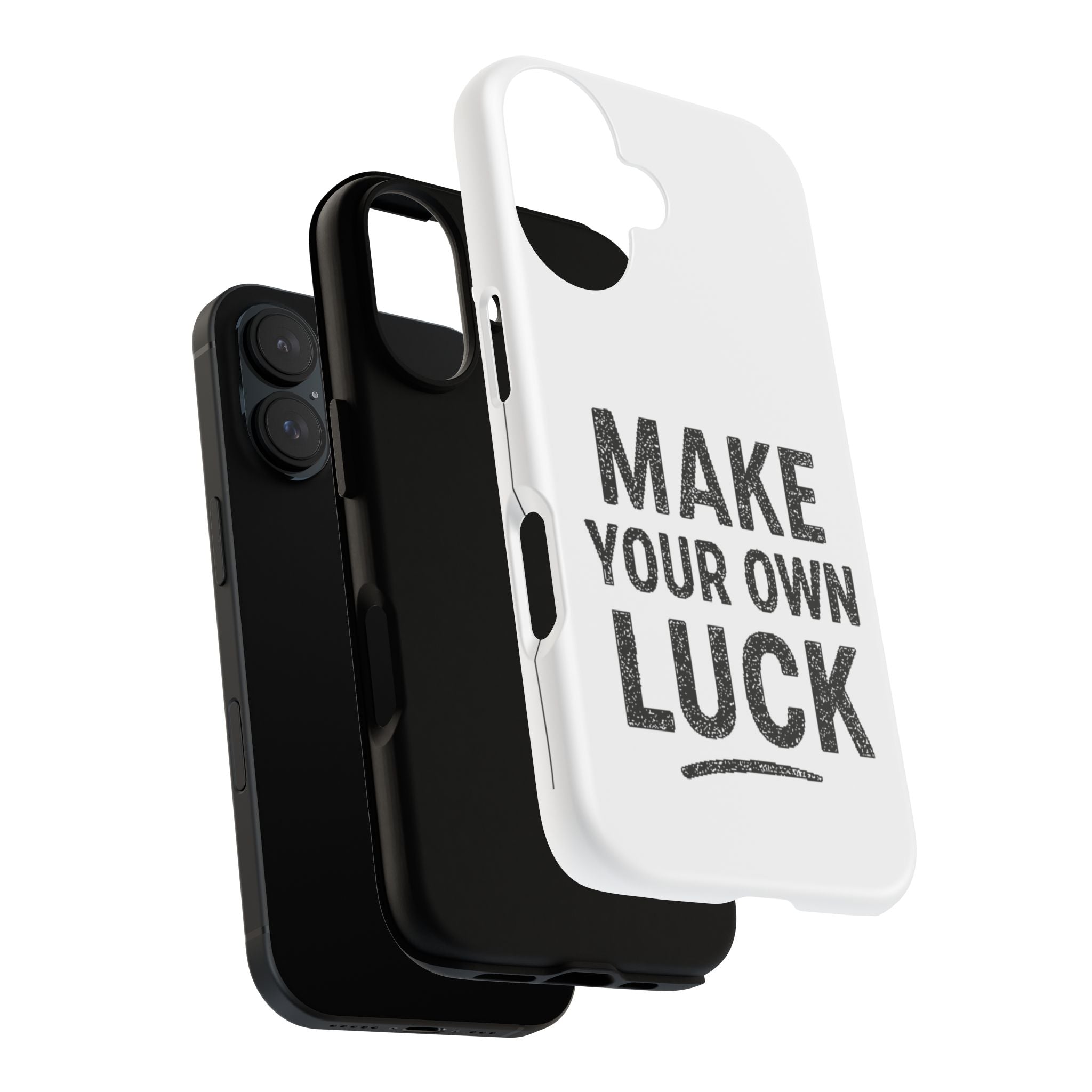 Make Your Own Luck Phone Case – Motivational Protective iPhone Cover