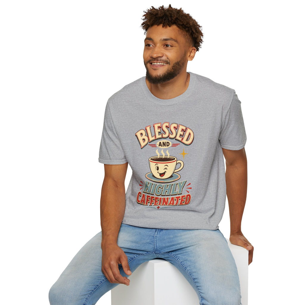 Blessed and Highly Caffeinated T-Shirt