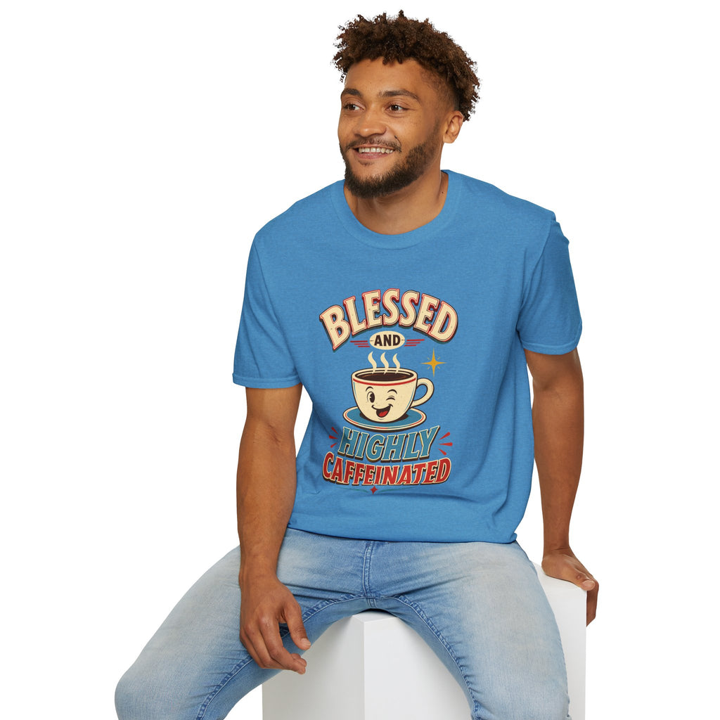 Blessed and Highly Caffeinated T-Shirt