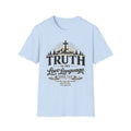 Truth Is My Love Language T-Shirt — Christian Faith Cross Mountain Tee