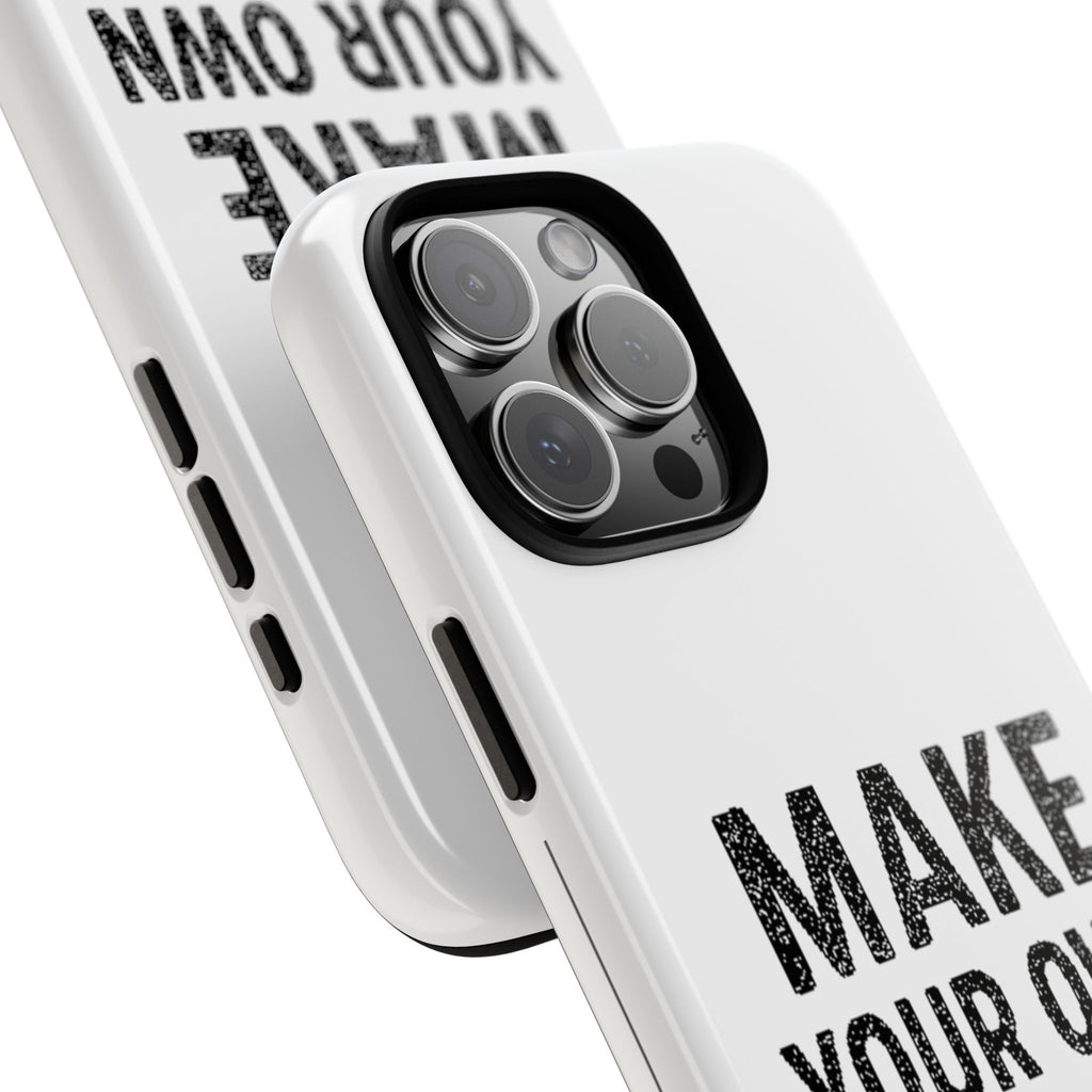 Make Your Own Luck Phone Case – Motivational Protective iPhone Cover