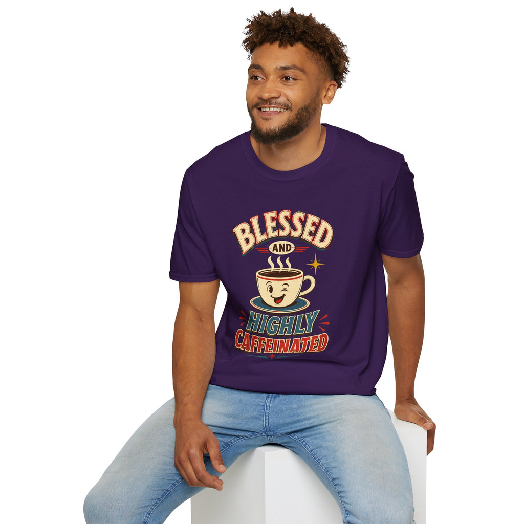 Blessed and Highly Caffeinated T-Shirt