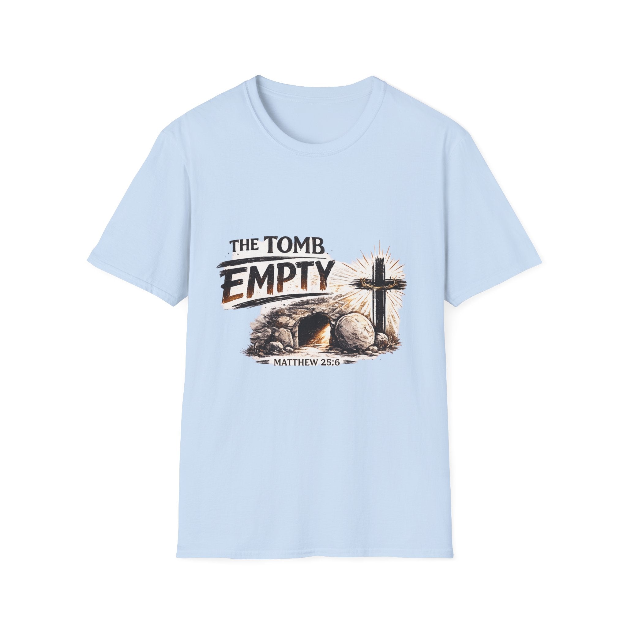 Christian Easter T-Shirt — "The Tomb Empty" Resurrection Tee