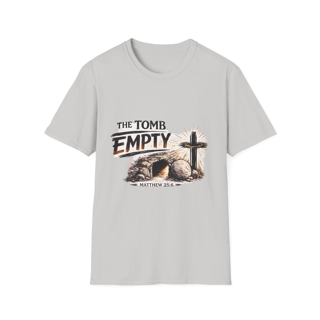 Christian Easter T-Shirt — "The Tomb Empty" Resurrection Tee
