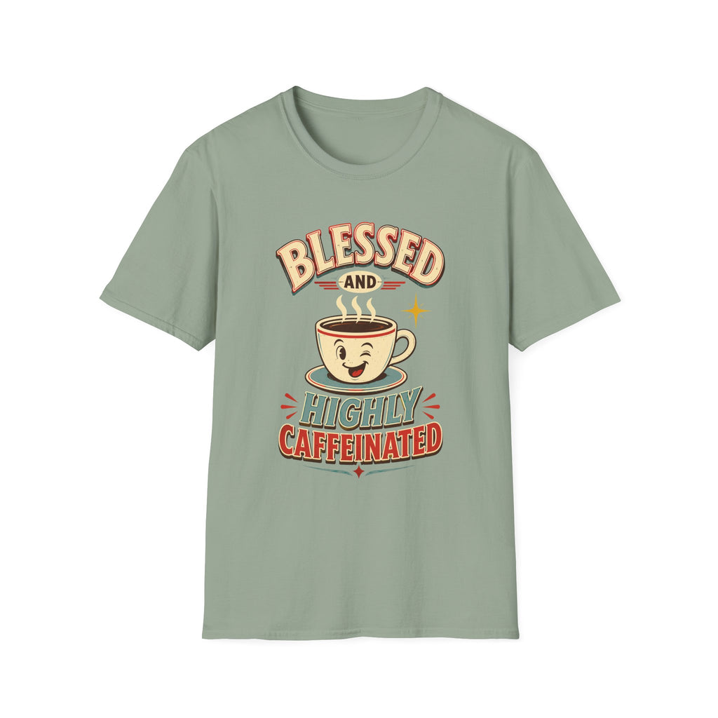 Blessed and Highly Caffeinated T-Shirt