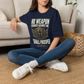 No Weapon Formed Against Me T‑Shirt — Isaiah 54:17 Christian Faith Graphic Tee