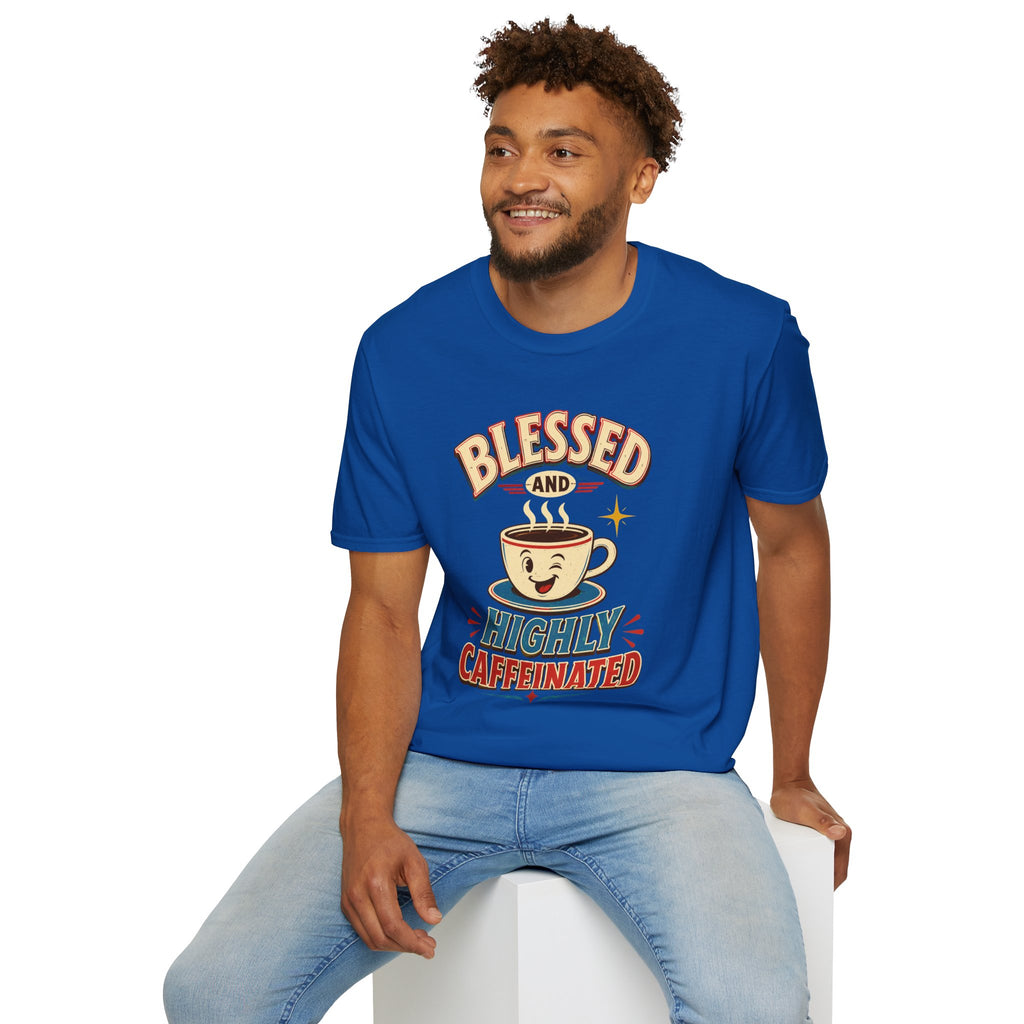 Blessed and Highly Caffeinated T-Shirt