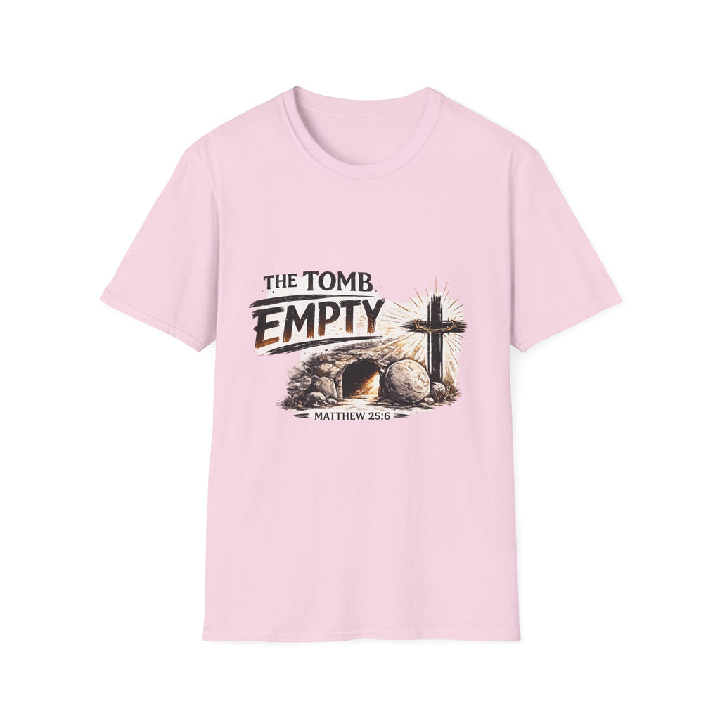 Christian Easter T-Shirt — "The Tomb Empty" Resurrection Tee