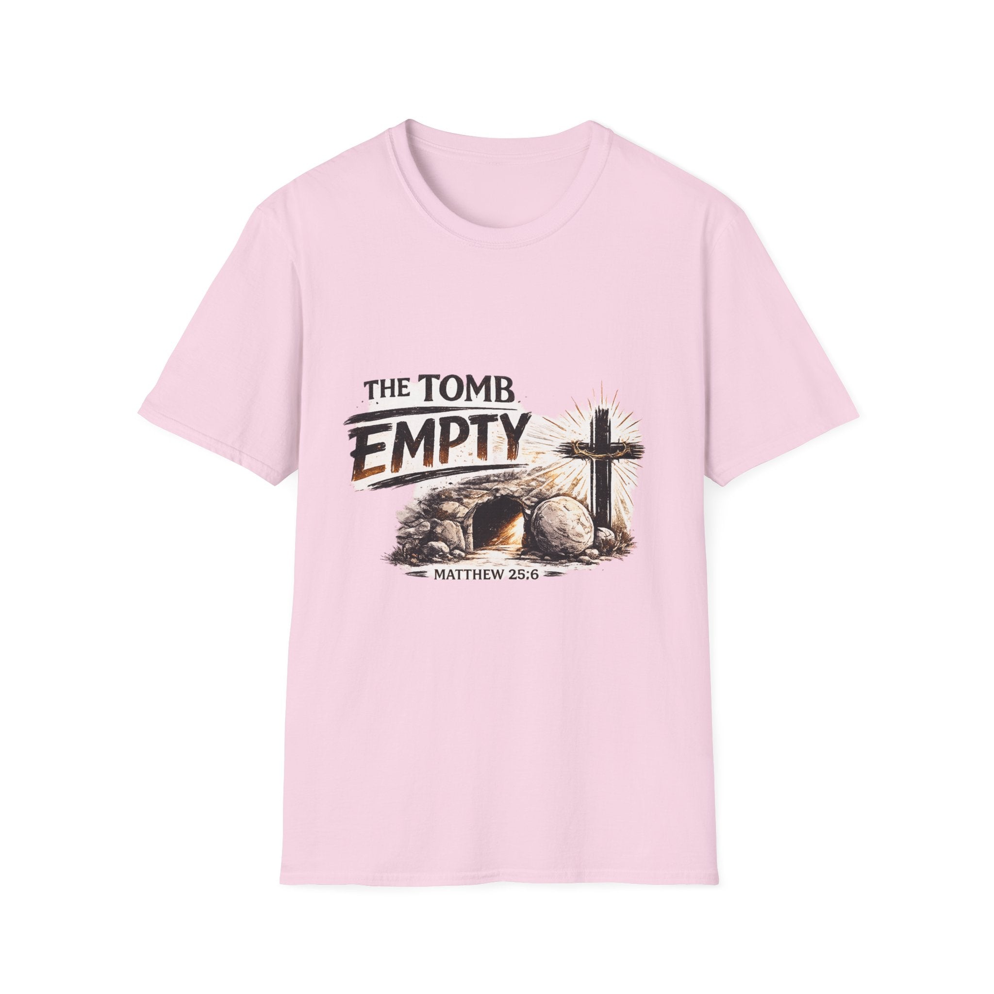 Christian Easter T-Shirt — "The Tomb Empty" Resurrection Tee