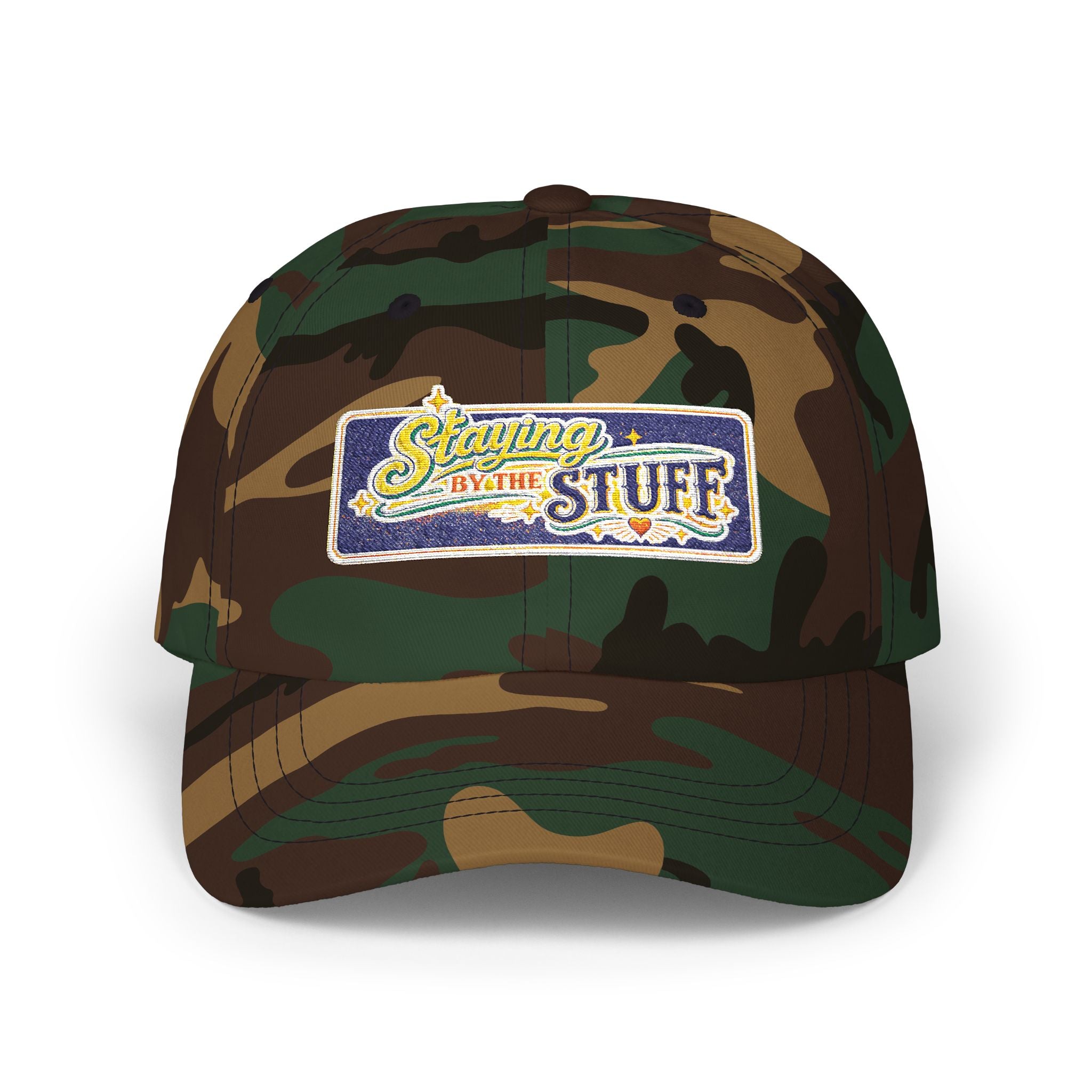Dad Cap — Vintage 'Strange Stuff' Retro Patch Baseball Hat
