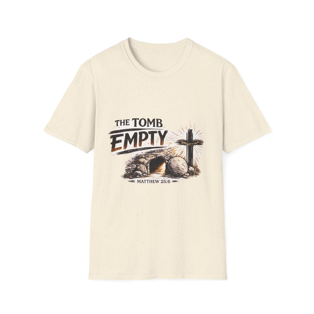 Christian Easter T-Shirt — "The Tomb Empty" Resurrection Tee