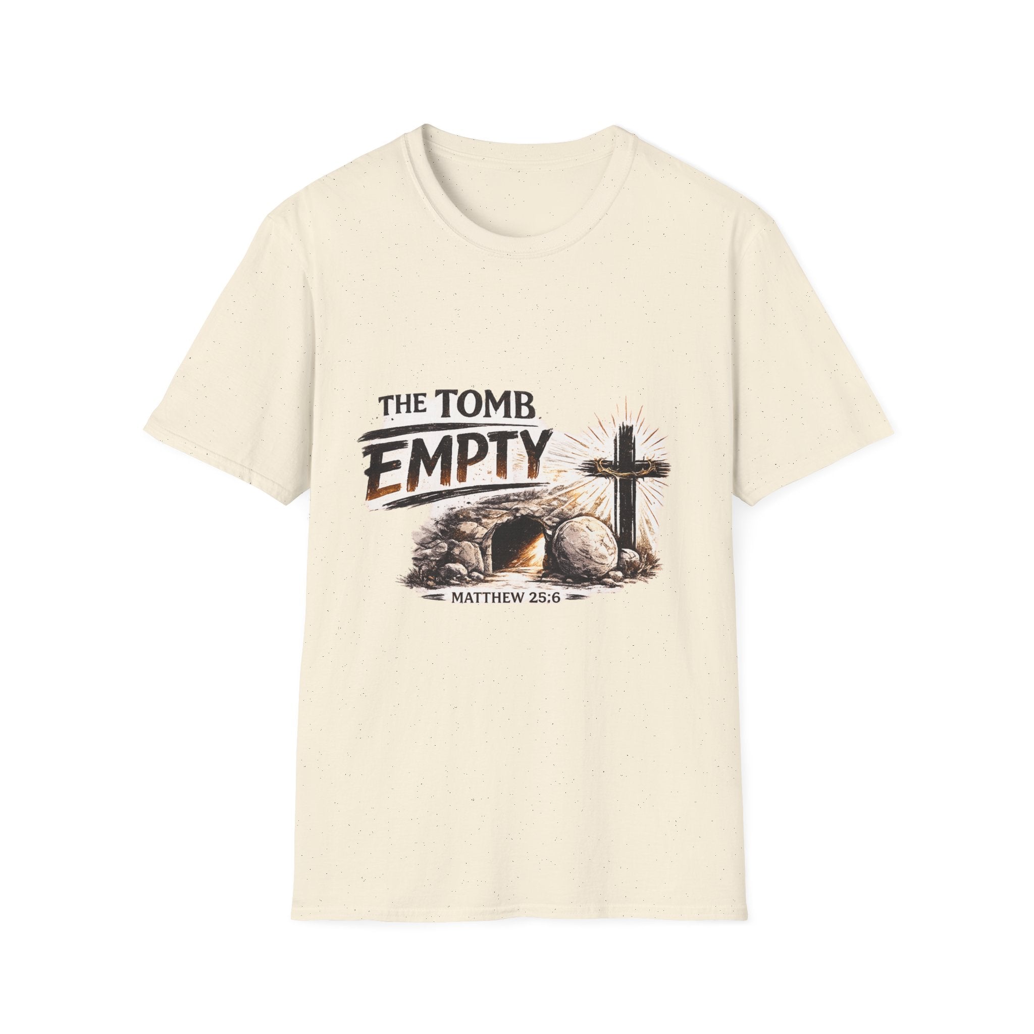 Christian Easter T-Shirt — "The Tomb Empty" Resurrection Tee