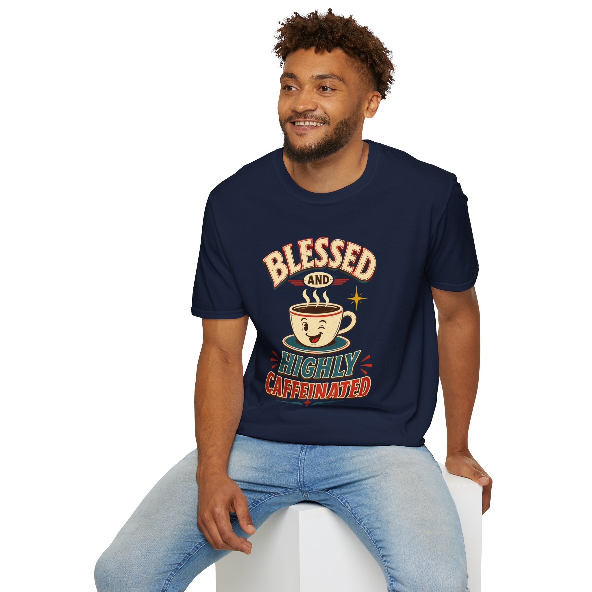 Blessed and Highly Caffeinated T-Shirt