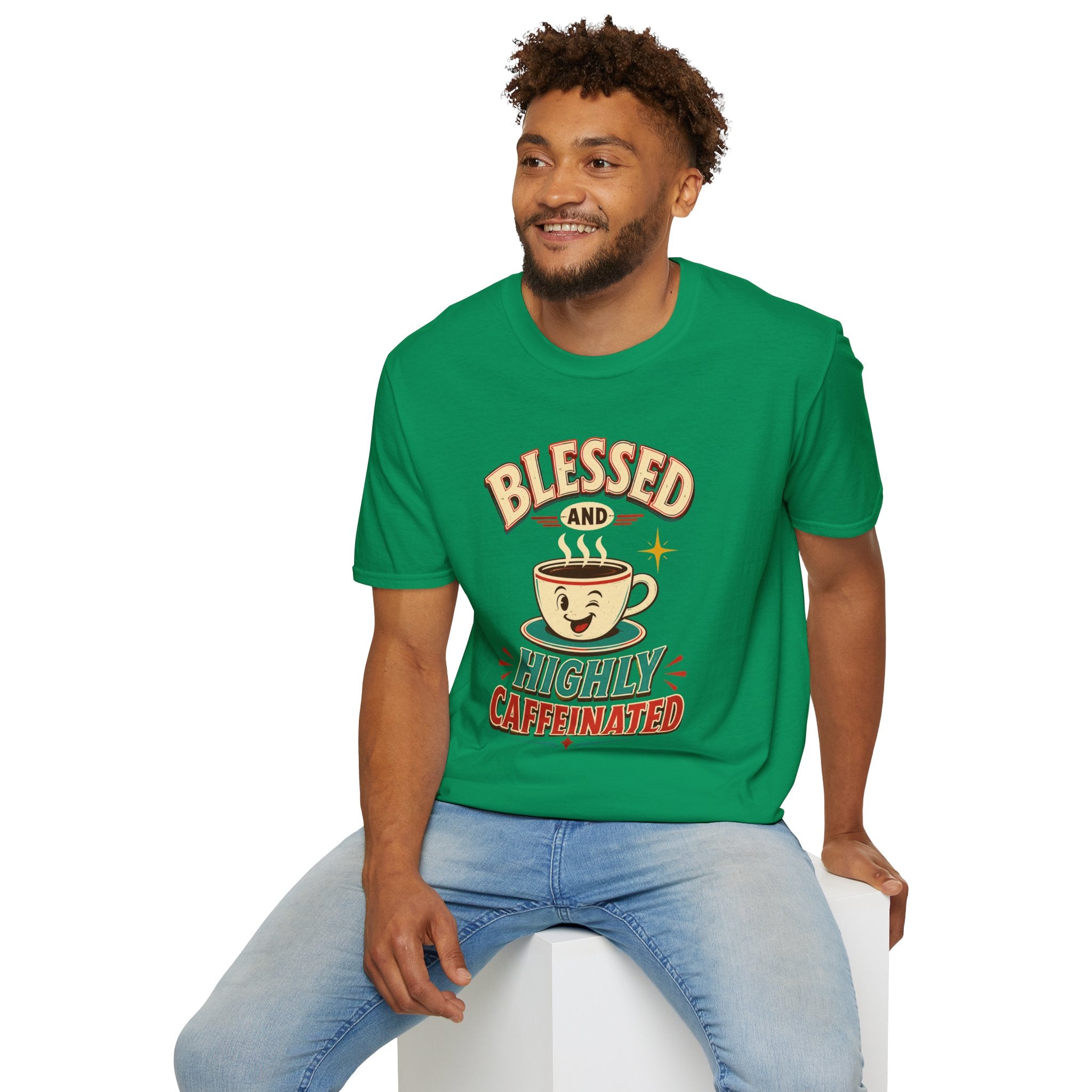 Blessed and Highly Caffeinated T-Shirt