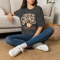 Fueled by Grace and Coffee T-Shirt — Inspirational Christian Coffee Tee