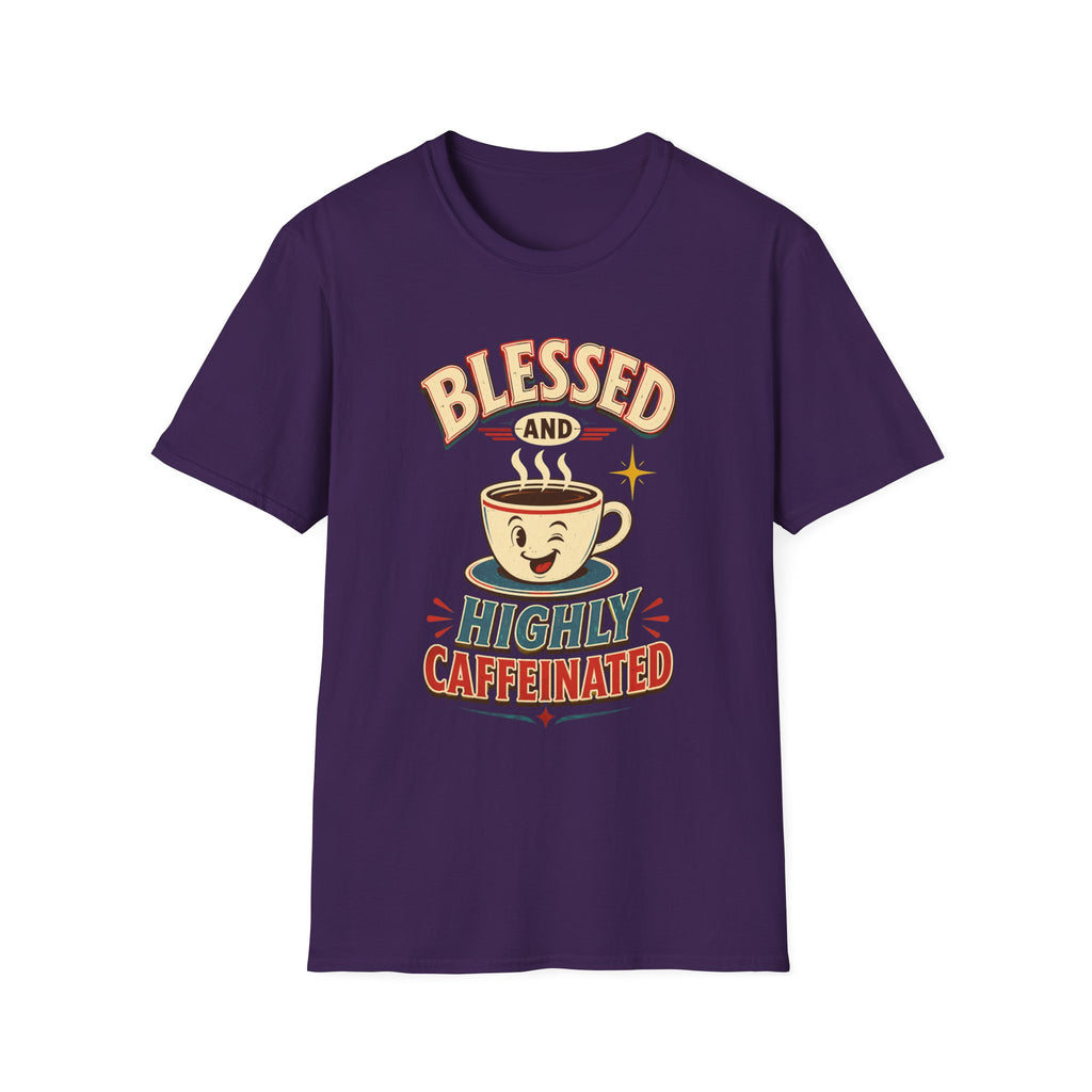 Blessed and Highly Caffeinated T-Shirt