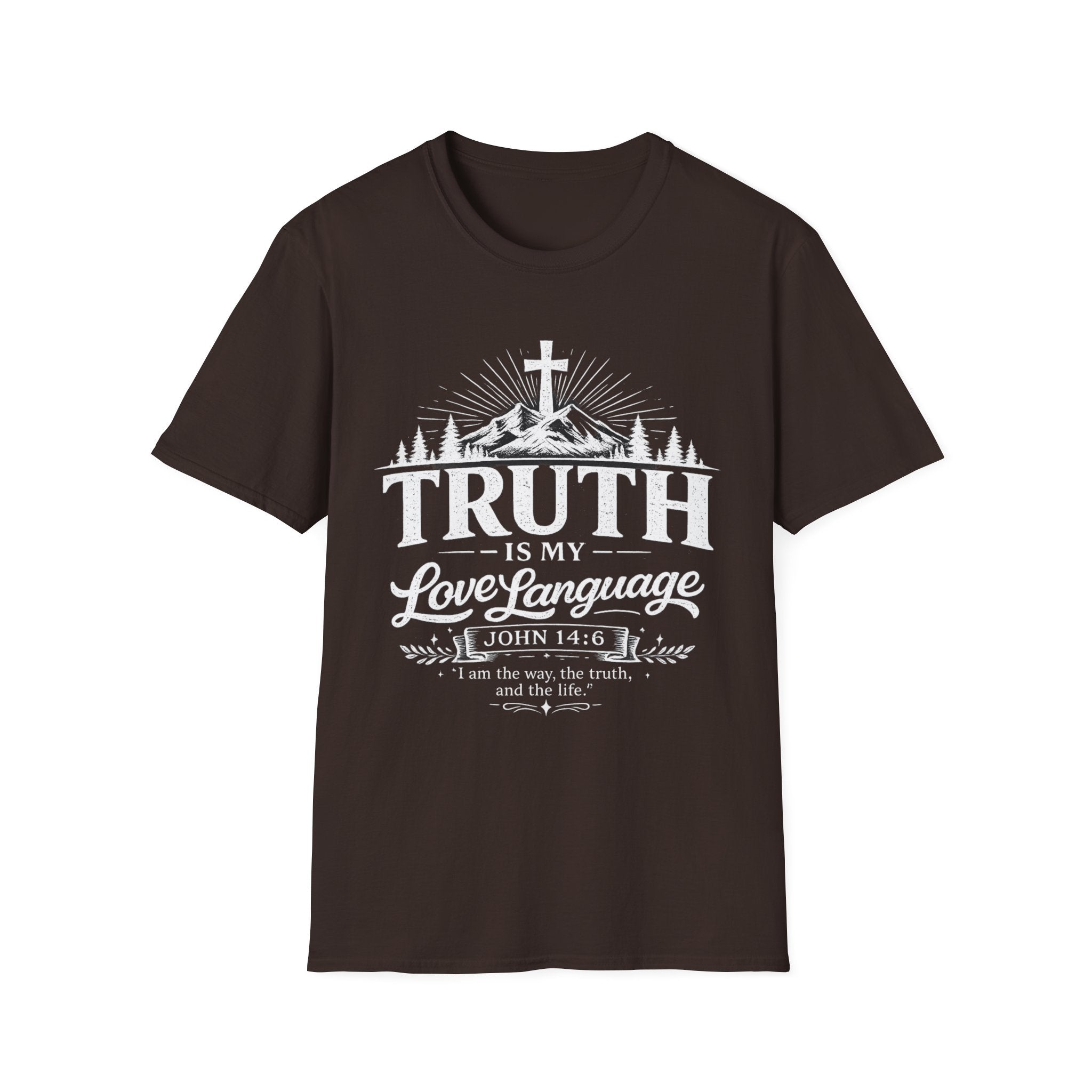 Truth Christian T‑Shirt — "Truth Is My Love Language" Faith Graphic Tee