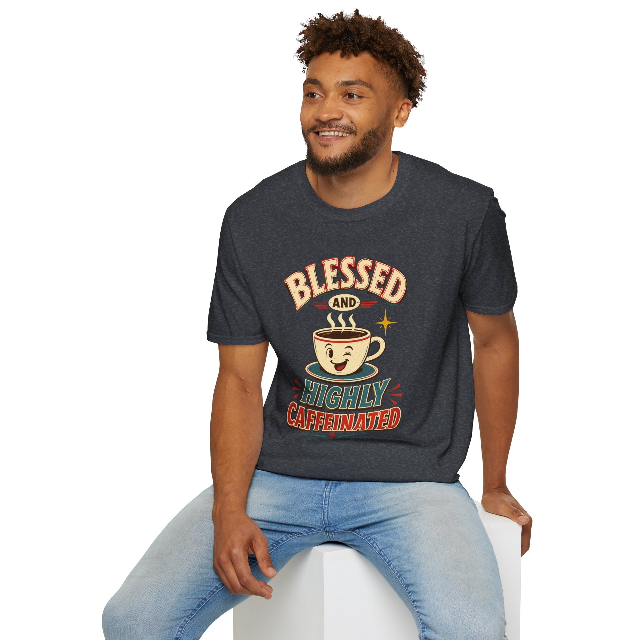 Blessed and Highly Caffeinated T-Shirt