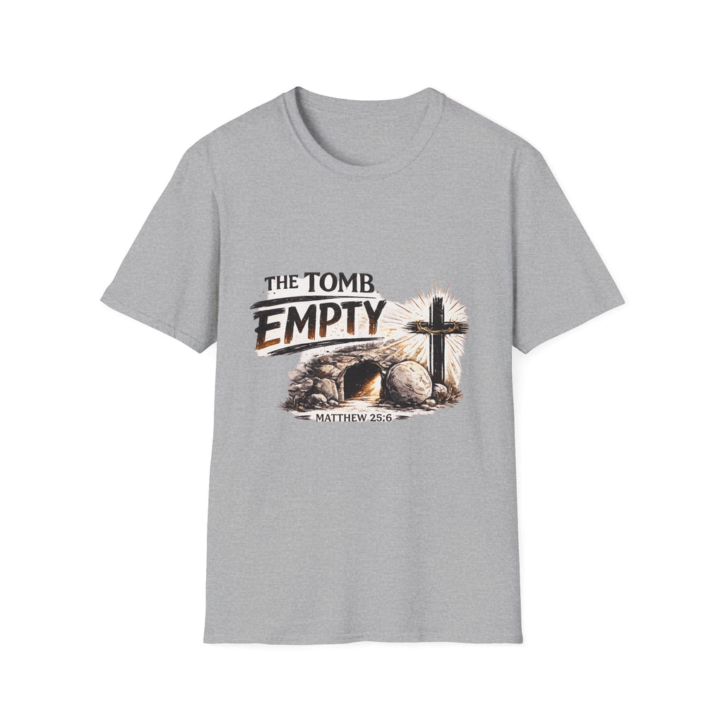 Christian Easter T-Shirt — "The Tomb Empty" Resurrection Tee