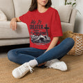 He Is Greater Than My Storm T-Shirt — Christian Inspirational Tee (Mark 4:39)