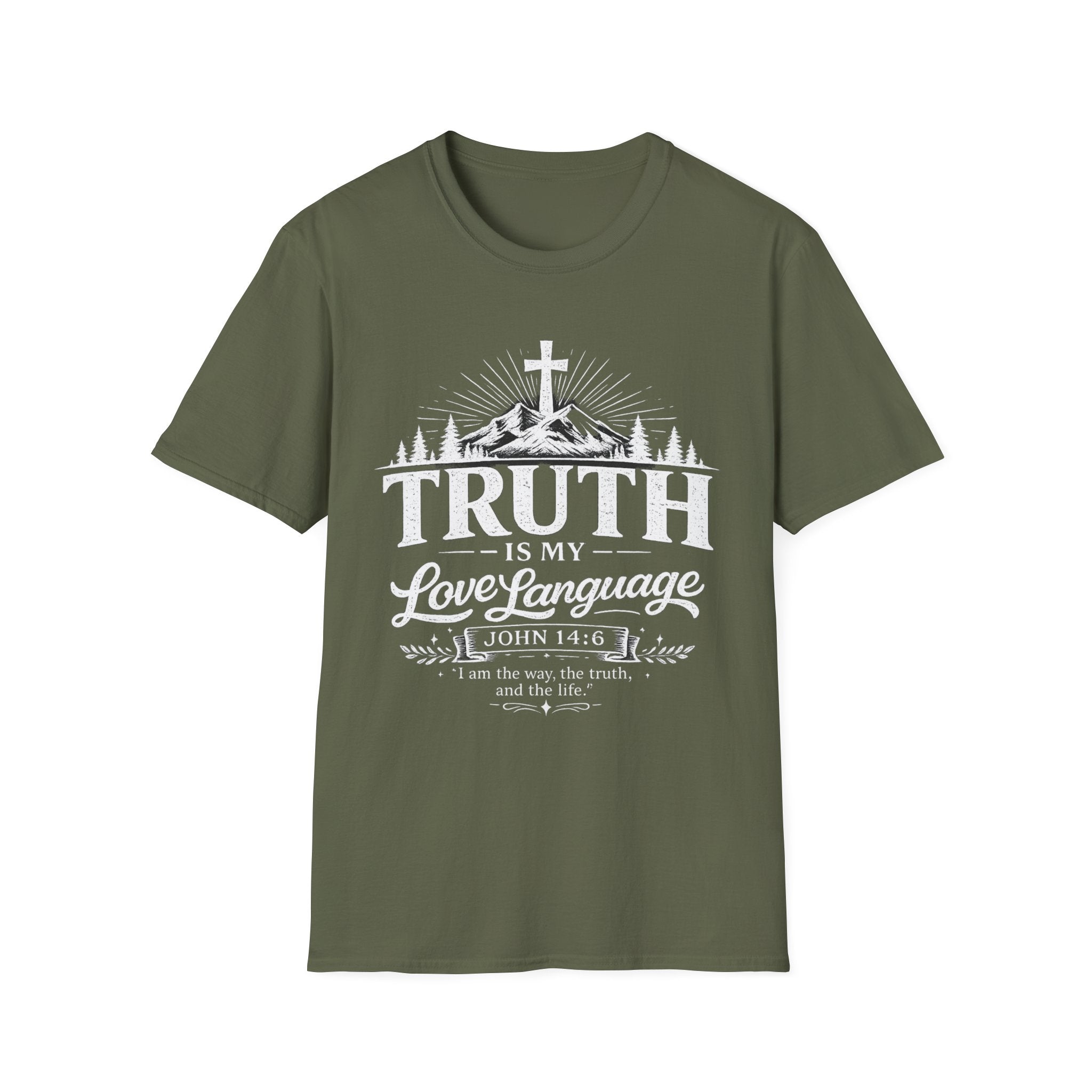 Truth Christian T‑Shirt — "Truth Is My Love Language" Faith Graphic Tee
