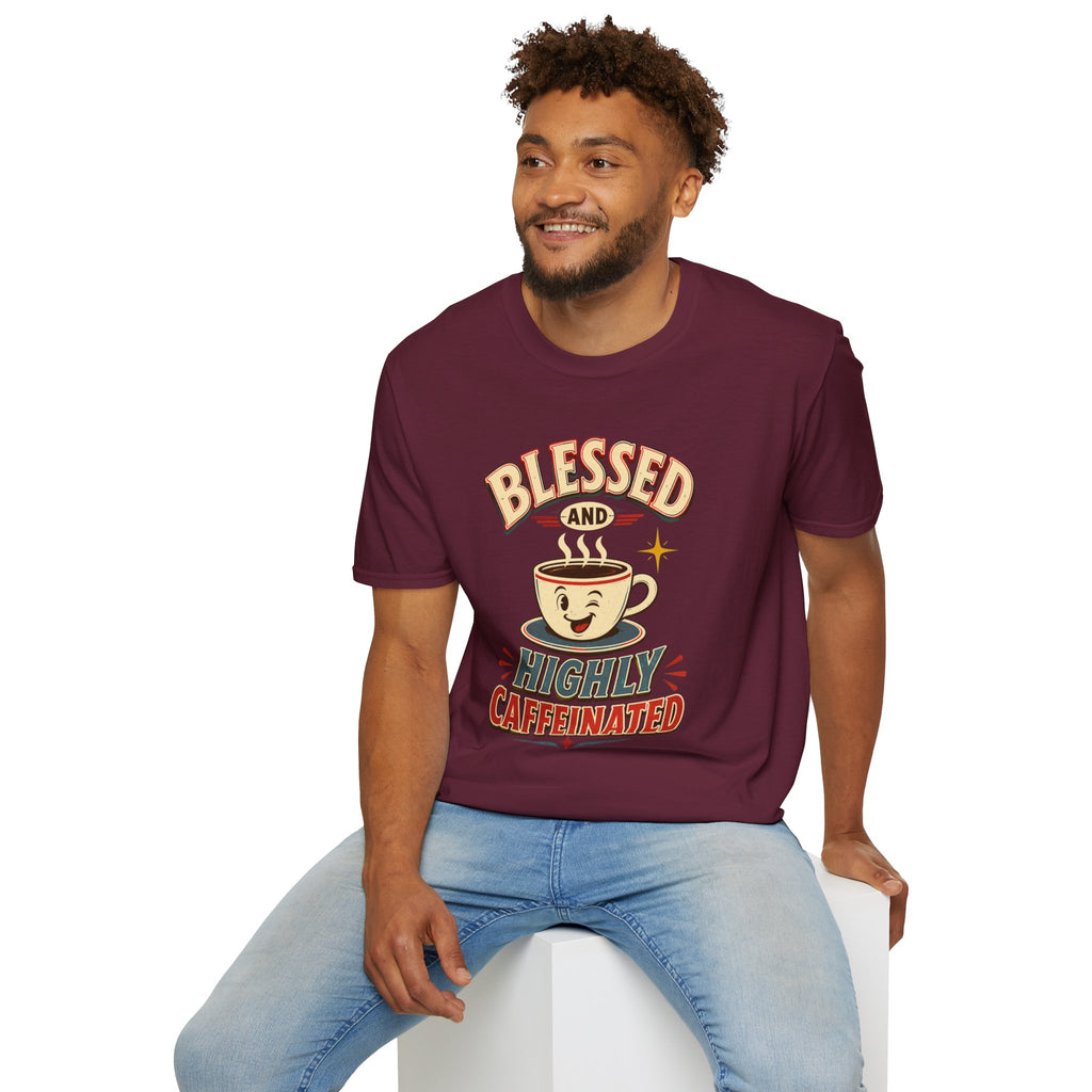 Blessed and Highly Caffeinated T-Shirt